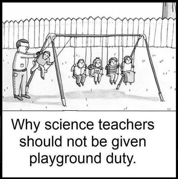 jilevin's tweet image. Thank goodness for science teachers.