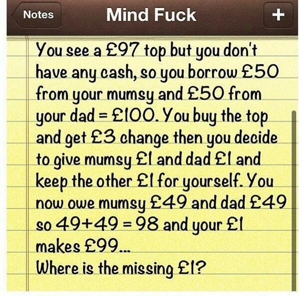 dids44's tweet photo. Mind fuck http://t.co/CrIfAP5mun