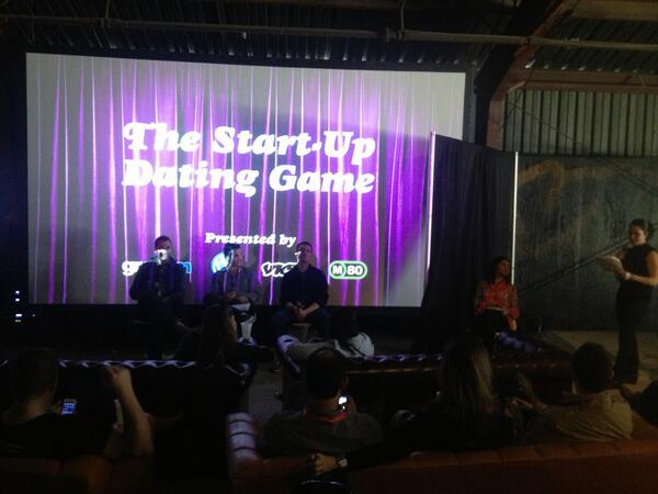 MediaComUS's tweet image. Let the games begin! "Start up dating" at #viceland #sxsw #MCSXSW