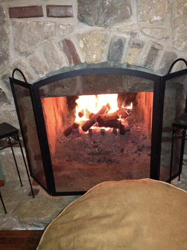 K4KU's tweet photo. According to my husband, the last fire of the season. We'll see. http://t.co/9dubfXH6dU