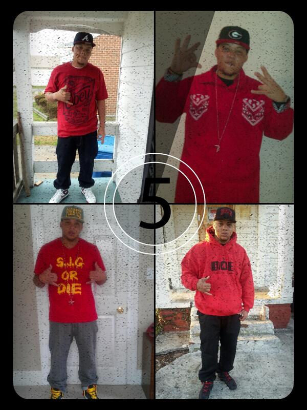 BillyGunplay's tweet photo. It's Red Everyday...K.U.B S.J.G OR NOTHING @SPAZZALINO http://t.co/P4djnUb3OE