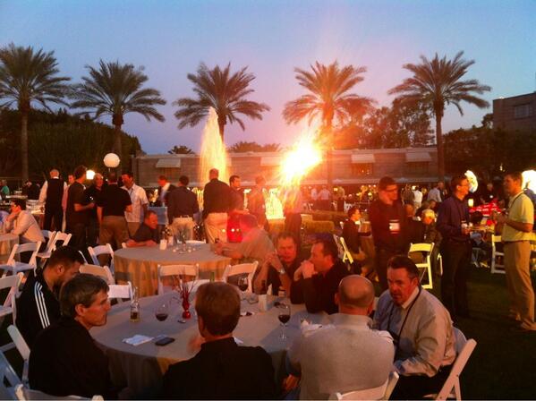 Momentum 2013 - welcome reception
In high gear.