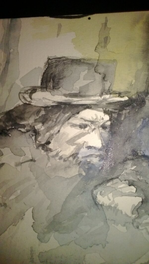 KellerRoland's tweet photo. Dead man painting. http://t.co/bPOKui6M93