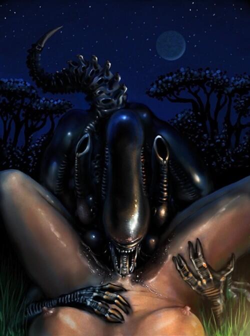 Alien Porn - Creepgasm on Twitter: \