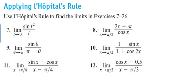 تفاضل وتكامل calculus HW1