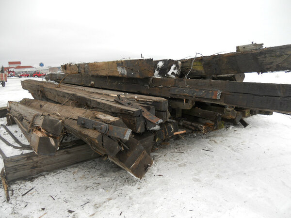 Watching the Chief Dock being dismantled.