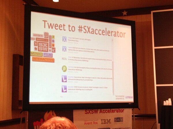 StartupHouston's tweet image. #sxaccelerator inception!