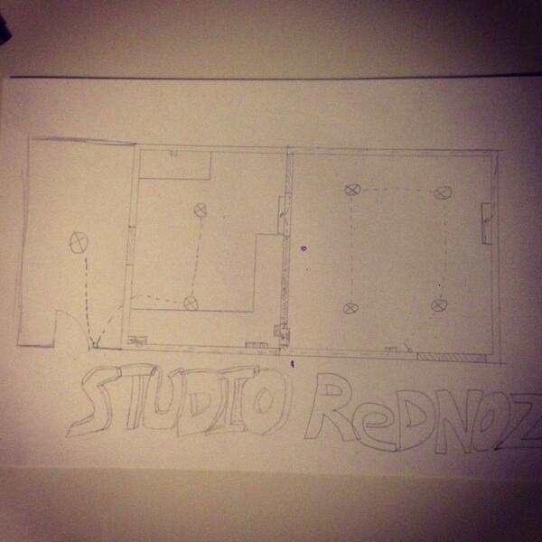 RedNozProd's tweet image. #Projet #Agrandissement  #RedNozProd2013 
#Studio