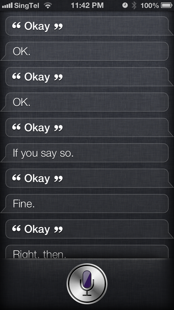 StuffSiriSaid's tweet photo. "Okay, Siri." Thanks to Javier for demonstrating why 5-year-olds shouldn't have phones. http://t.co/NGsYLO4Uax http://t.co/ZtkwzWWF1G