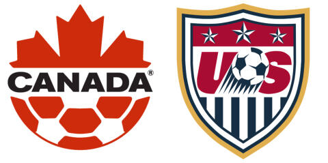 Always With Honor on Twitter: "Canadian Soccer logo vs. USA Soccer logo #justsayin http://t.co/kFenxgXG6J"