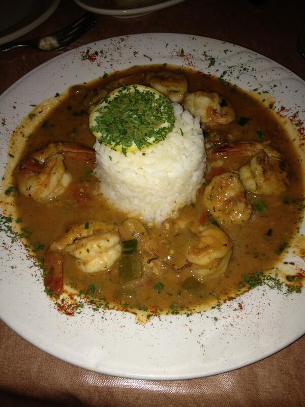 alenvmd's tweet image. Food recommendation. Shrimp creole at Olivier&apos;s creole restaurant #hpm13