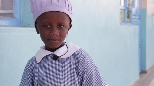 Young Faith Wanjiku helped us with a project to share what sponsorship can do!