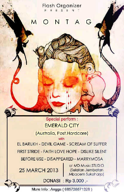felicitysoc's tweet photo. Next Gigs! -> @Flash_Organizer present: "MONTAG" | March 25th, 2013 | at MD Studio | HTM 3k | w/ @EmeraldCityAU etc. http://t.co/IEletBYkpO