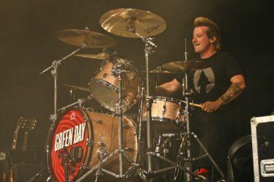 GreenDayImages's tweet photo. Tré Cool at the Fox Theater, Pomona, CA http://t.co/DqBmdhP5m8