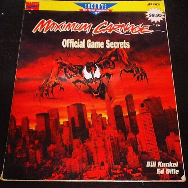 VideoGameExp's tweet image. #spiderman #carnage #maximumcarnage #vintage #retro