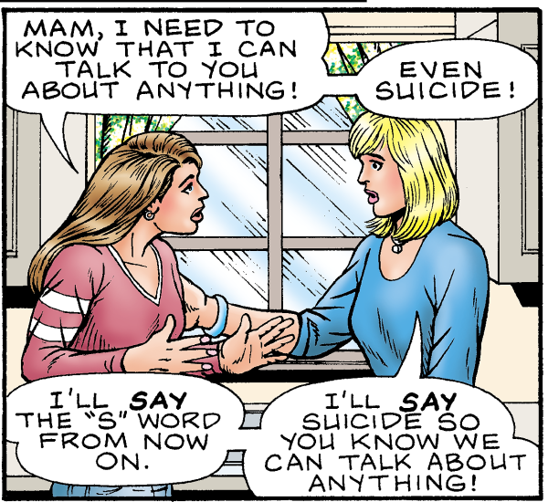 YSPI_Charity's tweet photo. Our “Say the ‘S’ Word” campaign encourages discussion of suicide without fear or judgment. http://t.co/COc9ieIIE9. http://t.co/K9WzwFSZUt