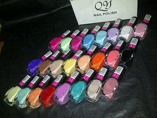 Mixevous's tweet photo. QY Nail Polish. 85rb/24pc http://t.co/AqFNjGpeDh