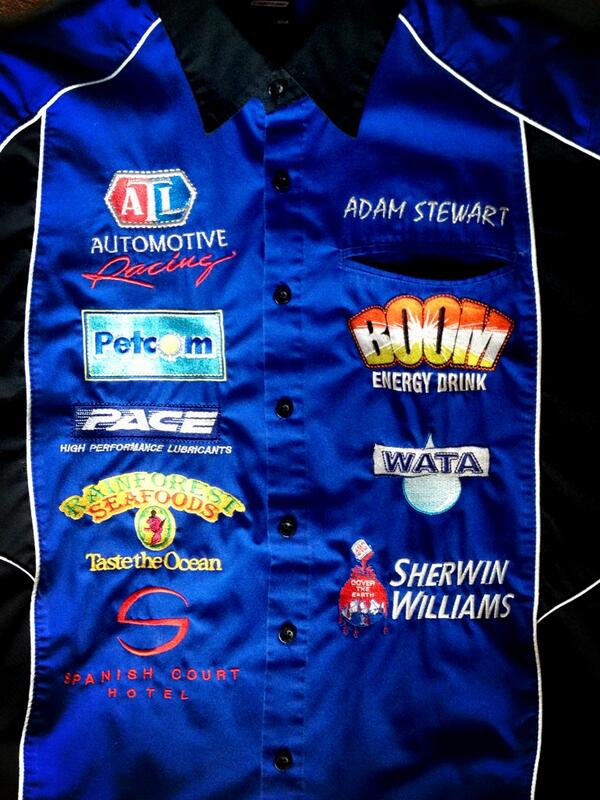 AdamStewart's tweet photo. #Respect to our Sponsors, You make it possible. @Williamwisynco #Boom # Wata @RFSeafoods @spanishcourt #Petcom http://t.co/AQKbul3GMo