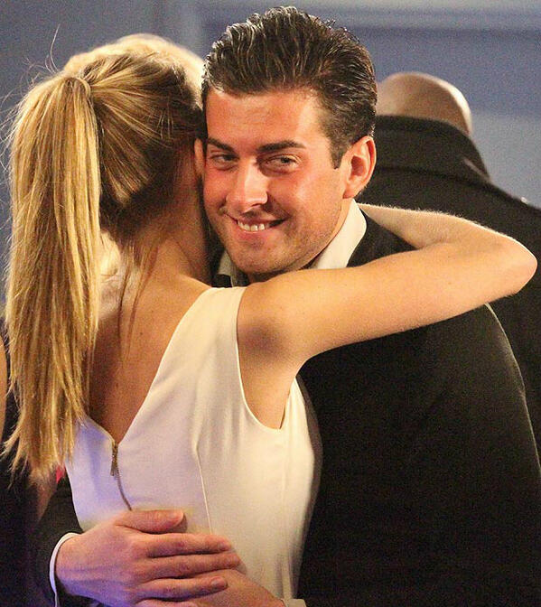 @RealJamesArgent is seen cosying up too a mystery blonde #wednesdayepisode