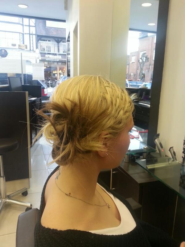 Hair up by monica in <a href="/HOBSALONS/">@hobsalons</a> mill hill