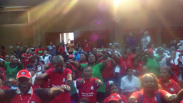 SADTU has launched its Promotion of Quality Public Education Campaign on 8 March, 2013 in Kathlehong.