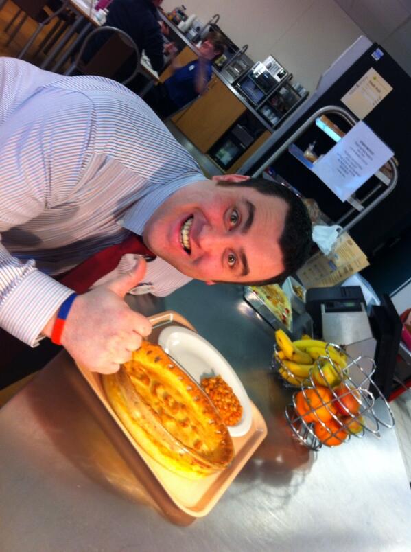 Last day special meal cheese n onion pie#specialforourscotty :)miss u mate x