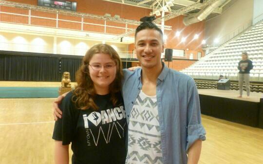 lana_lientje's tweet photo. yeaaahh met @MeysamN http://t.co/1mim9xfWbH
