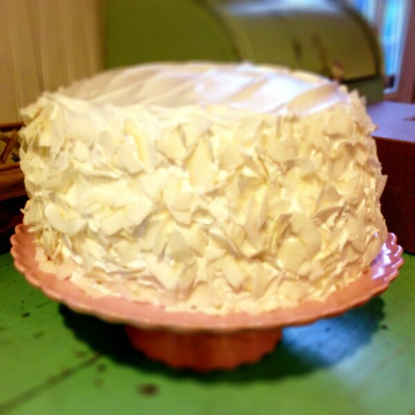 I've heard you're not supposed to bake your own birthday cake. Oops!!