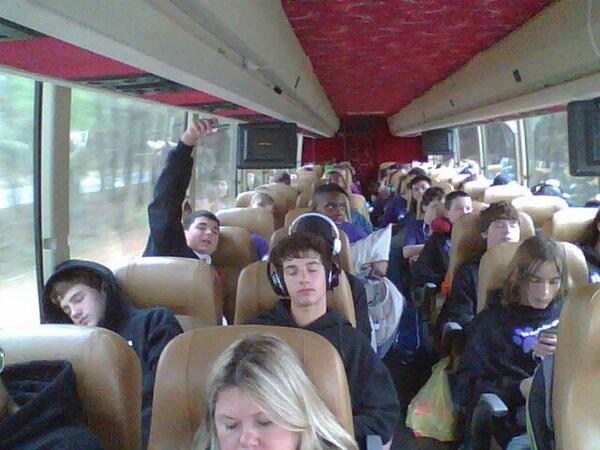 CobbMiddle's tweet photo. On the way to D.C., Charlseton has worn us out! http://t.co/unk2XBNXK6