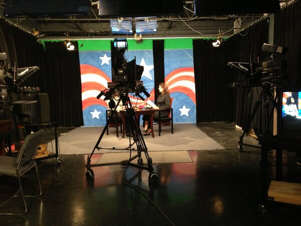 Behind the scenes filming at NOATV with <a href="/StacyHeadNOLA/">Stacy Head</a>. She will be tweeting more in future so follow her today!