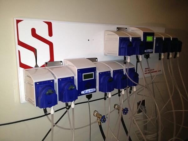 The 2013 Shutout #laundry pump system for hotels. Pretty sure nobody else is as pumped about laundry as we are :)