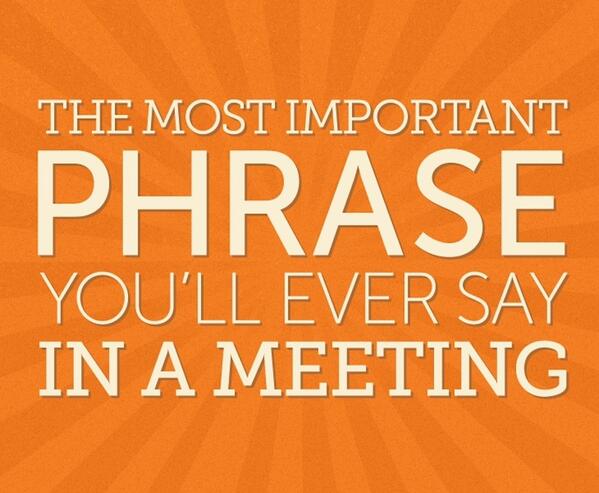 LinkedIn's tweet photo. The most important phrase you'll ever say in a meeting: "How can I help you?" by @davekerpen   http://t.co/qTNjFkRX5p http://t.co/l5k3KZO2Av