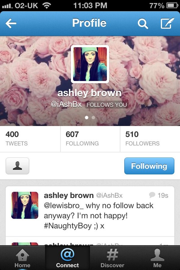 _lewbrown's tweet image. @iAshBx I have ;) #checkagain x
