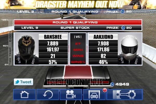 3Rfff's tweet photo. Checkout my best ET on PRO DRAG RACING XTREMEاعلايبت http://t.co/WVSCIv9Nx7