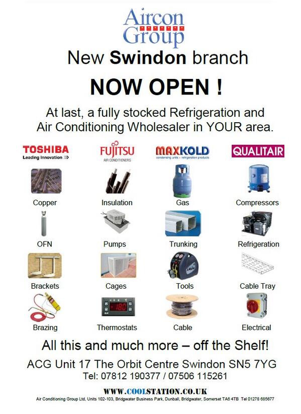 Aircongroup's tweet photo. Stocked to the rafters now! :) http://t.co/qWAazXfMd8