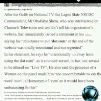 Twitter / Odumah: Just when u thought it was ...