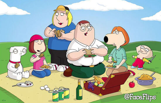 FaceFlips's tweet image. Family Guy