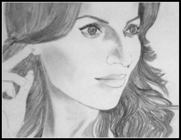 hem220790's tweet photo. @Suparn n @bipsluvurself portrait i made of Bipasha whn the initial on sets pics of #Aatma ws out. plz RT u both :) http://t.co/KY5x94racK