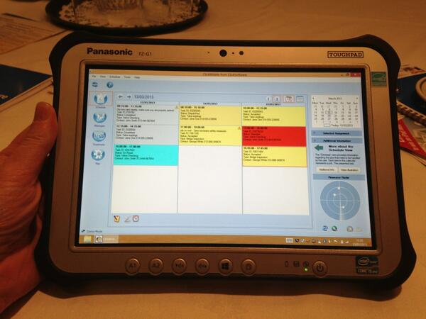 pdavies71's tweet photo. ClickMobile from @ClickSoftware looks great on the @PanasonicUK FZ-G1 http://t.co/VB6ZTuKHom
