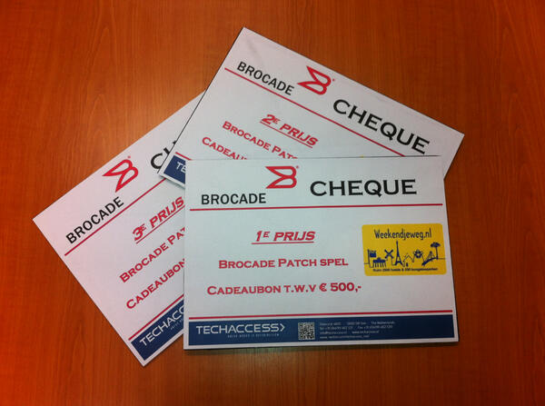 Techaccess_Ned's tweet image. Win volgende week zaterdag bij het @ispkart event met de Brocade Patch Competitie een weekend weg..!