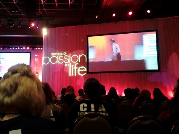 BCanibano's tweet photo. Listening to an amazing speaker @#PassionCon2013 - Brian Biro http://t.co/kP2P6ZtbW5