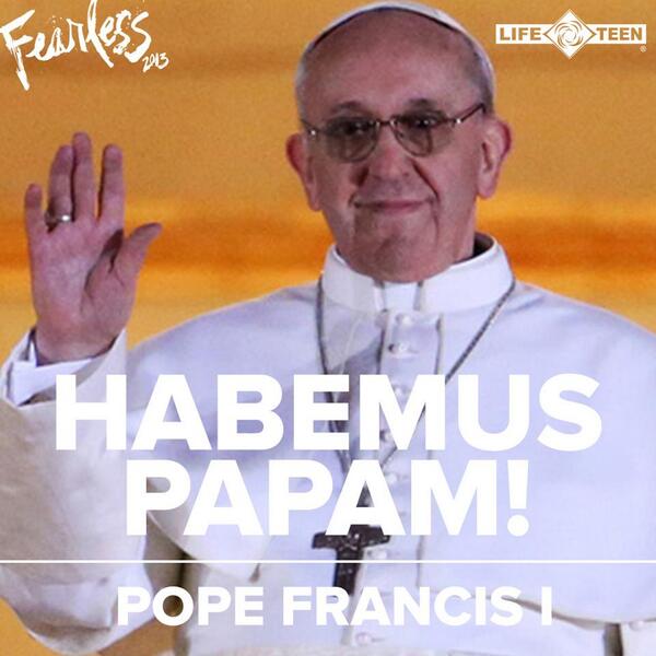 LifeTeenUganda's tweet photo. "Francis, rebuild my church" God Bless Pope Francis 1 http://t.co/tGQLxC4JsX