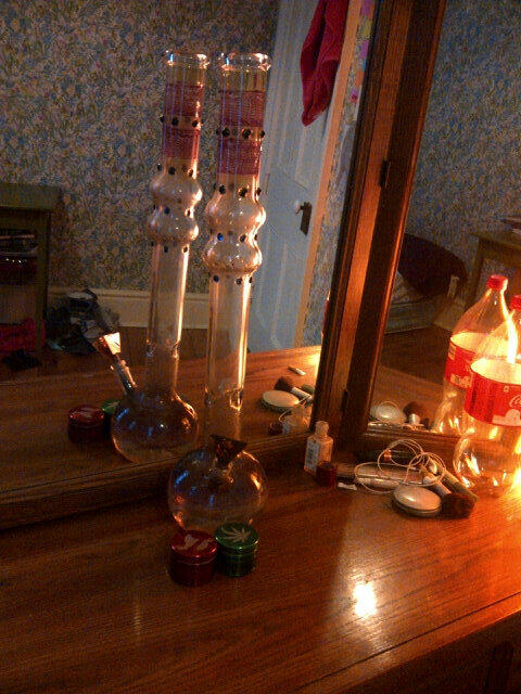 New bong :) #loveit #stonerprobs #blazing  <a href="/cob_rocks/">cob</a>
