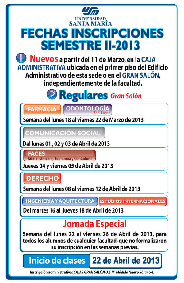 Univ. Santa María tweet media