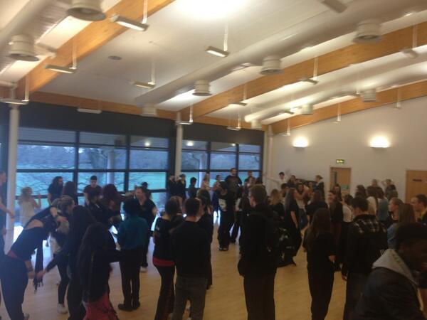 UEADance's tweet photo. UEA Dance Squad waiting for result #danceoffs #DerbyDay2013 #COMEONUEA http://t.co/w3h0GHi9Po