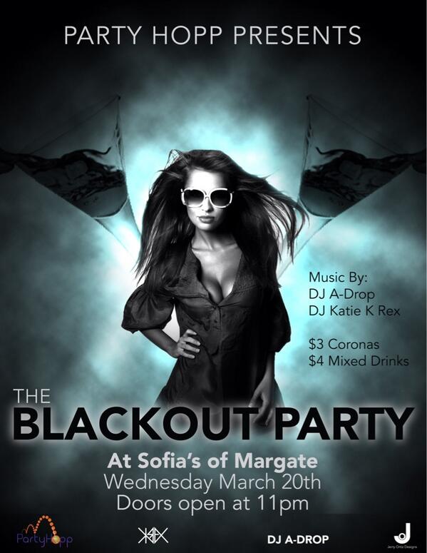 PartyHopp's tweet photo. Seven days... http://t.co/FFXuL5a8oD #TheBlackOut http://t.co/p48HqEWvOB