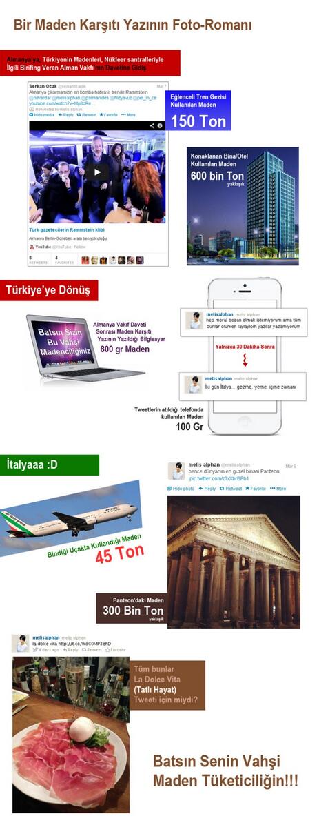 madenogrenciler's tweet photo. "Batsın sizin vahşi madenciliğiniz" diyen @melisalphan'a; Batsın Senin Vahşi Maden Tüketiciliğin!!! http://t.co/oT42NNSR1j