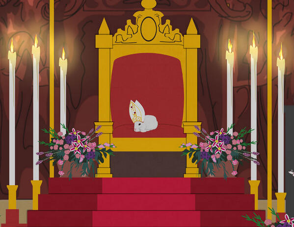 ComedyCentralNL's tweet image. #witterook #paus #rome Daar issie dan