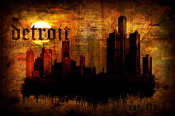 248Studio's tweet image. Detroit Skyline. You should see this Big on Canvas at the Rust Belt. #313DetroitLove #313Detroit #DetroitArt #Art