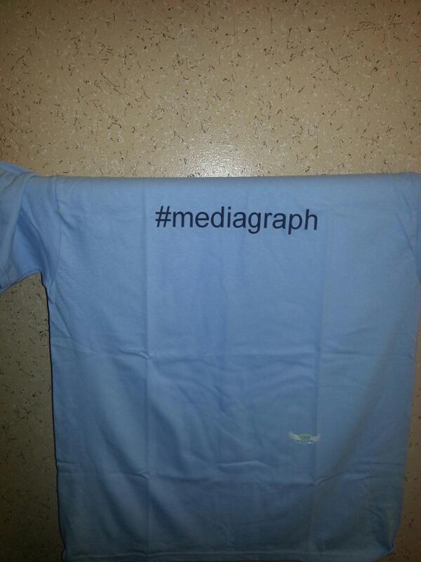 2betafactor's tweet image. @davidbatey #mediagraph tshirt arrived! To be dispatched to Aristotle rd soon! cc @elpavohombre